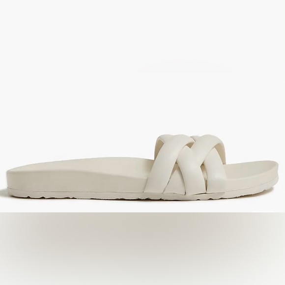 NWT J. Crew Crisscross Slide Sandals - Picture 7 of 8